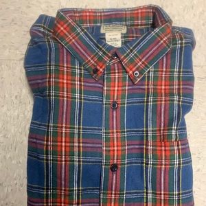 LL bean flannel